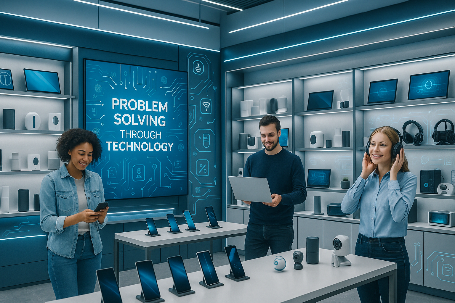 only gadgets AND electronic your problem solving